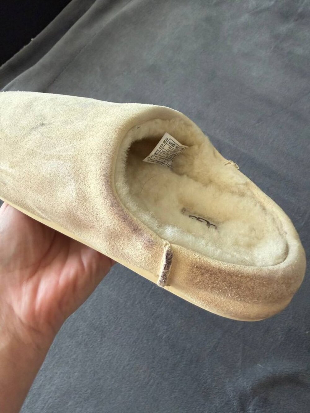 UGG Elea Slip-On Women's Size 9 Cream Slippers - Picture 5 of 14